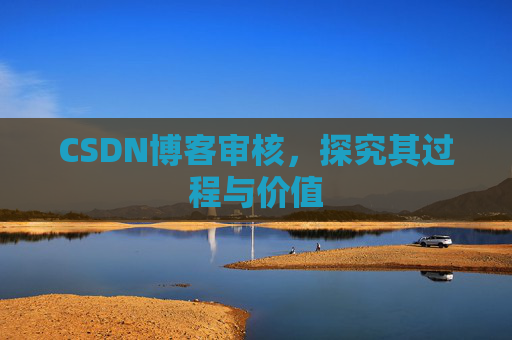 CSDN博客审核，探究其过程与价值